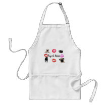 Pugs and Kisses Aprons