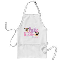 Pugs and Kisses Apron