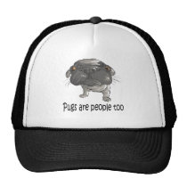 Pugs Are People Too hats
