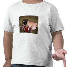Pugs Love Football! Tee Shirts