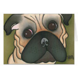 Pugtoberfest 2005 by Robyn Feeley Greeting Card