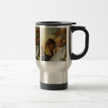 Puis et maintenant détails par Francisco De Goya Mugs