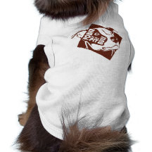 Puissance au pitbull t-shirt pour chien