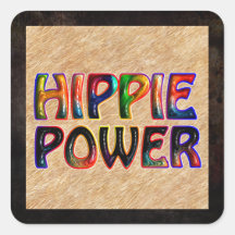 PUISSANCE HIPPIE ADHÉSIF