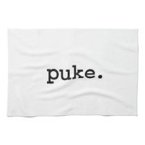 puke. kitchen towels