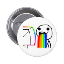 Pukes Rainbows Pins