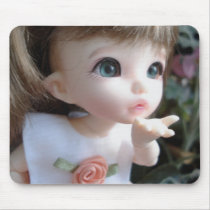 Pukifee Blowing a Kiss Mousepad