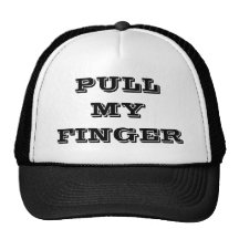 PULL MY FINGER TRUCKER HAT