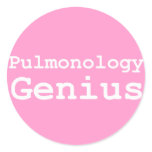 Pulmonology Genius Gifts Sticker