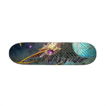 PULSAR MOTH CUSTOM SKATEBOARD