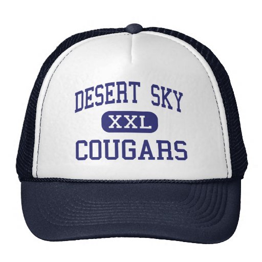 Pumas Tucson moyen Arizona de ciel de désert Casquettes De Camionneur
