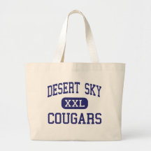 Pumas Tucson moyen Arizona de ciel de désert Sac Fourre-tout