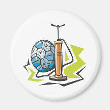 Pump It Up Refrigerator Magnet