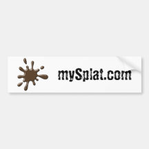 Pump Tournament Paintball - mySplat.com Bumper Sticker