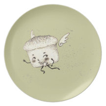Pumpin Muffin Plate