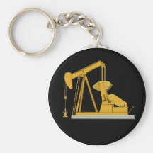 pumpjack keychain