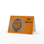 Pumpkin 3D Halloween Cartoon Greeting Cards