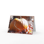 Pumpkin and Autumn Leaves cards