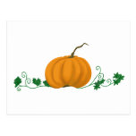 Pumpkin and Ivy Postcards