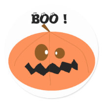 pumpkin, BOO ! Sticker