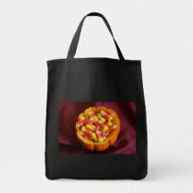 Pumpkin Bowl Canvas Bags