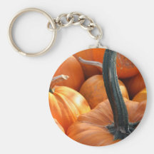 Pumpkin close-up keychain