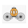 Pumpkin Colored Coach Postcards