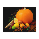 PUMPKIN CORN & FRUIT POST CARDS