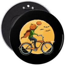 Pumpkin Delivery Pinback Button