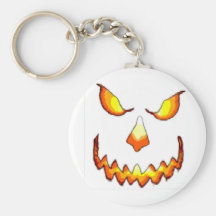 Pumpkin Face Key Chains