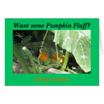 Pumpkin Fluff Recipe Card
