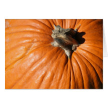 pumpkin greeting card