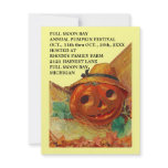 PUMPKIN HARVEST PROMO INFO INVITE EZ TO CUSTOMIZE! invitations