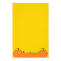 Pumpkin Harvest Stationery Design