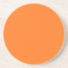Pumpkin Orange Coaster