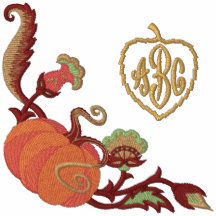 Pumpkin Patch - Customize Monogram Embroidered Shirt