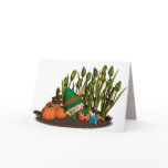 Pumpkin Patch Dreamer Thanksgiving card