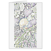 Pumpkin patch greeting card