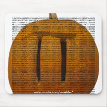 Pumpkin Pi, 3.14159265358979323846264338327950... Mouse Pads