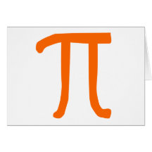 Pumpkin Pi Greeting Card