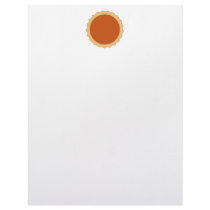 Pumpkin Pie. Letterhead Template