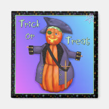 Pumpkin Pirate Magnets