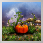 Pumpkin Pixie Poster