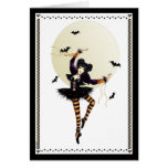 Pumpkin Princess Halloween Card