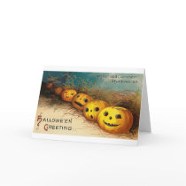 Pumpkin Row - Curioser and Curioser Greeting Card