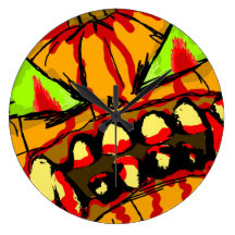 Pumpkin Zombie - Clock