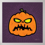 Pumpkin Zombie posters