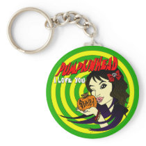 Pumpkinhead Arielle Keychain