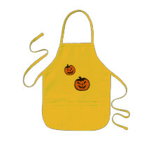 Pumpkins Faces Apron