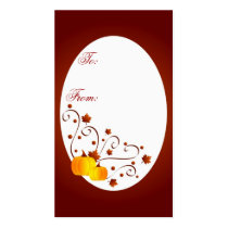 Pumpkins frame - Gifttag